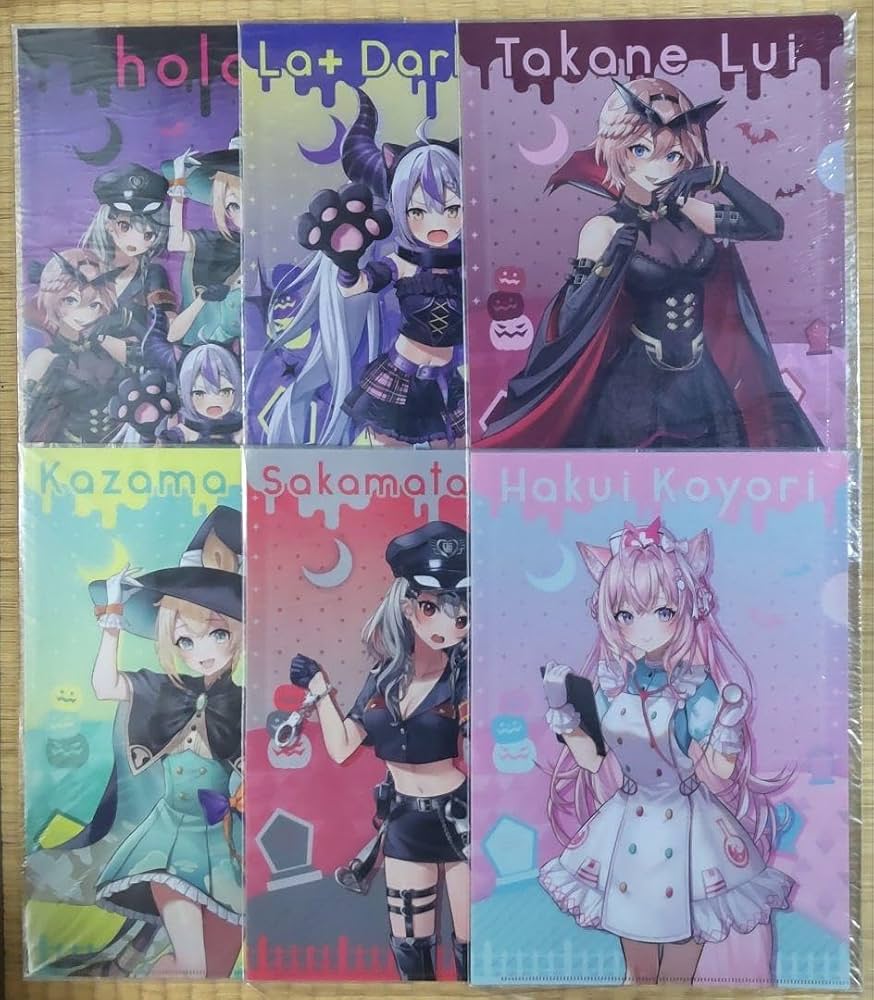 Amazon.co.jp: 秘密結社holox セブンイレブン クリアファイル全6枚