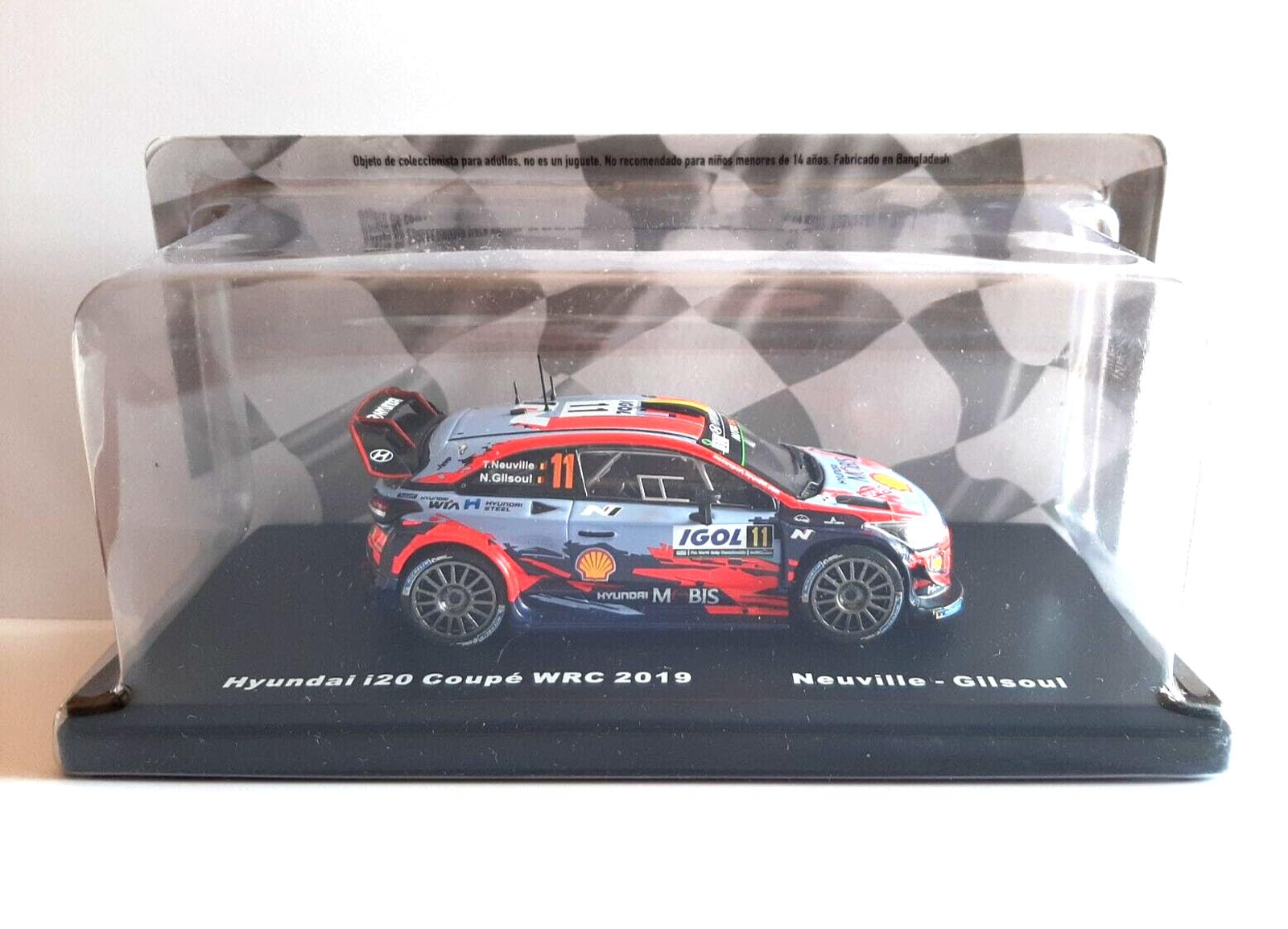 Amazon | 1/43 WRC ヒュンダイ i20 2019 ツールドコルス #11 Neuville