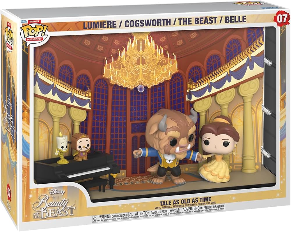 Funko Pop! Moments Deluxe: Beauty and The Beast - Tale As Old As