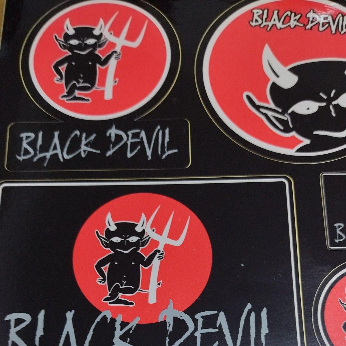 Amazon.co.jp: ブラックデビル ステッカー 3枚 : おもちゃ