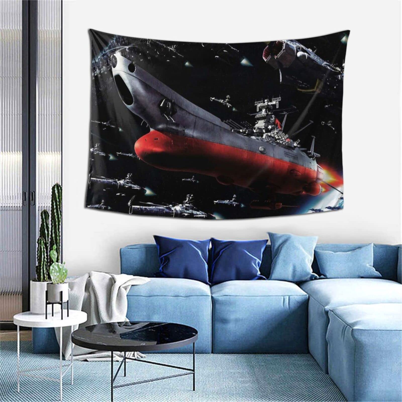 Amazon.co.jp: 宇宙戦艦ヤマト タペストリー布ポスターパーティー装飾