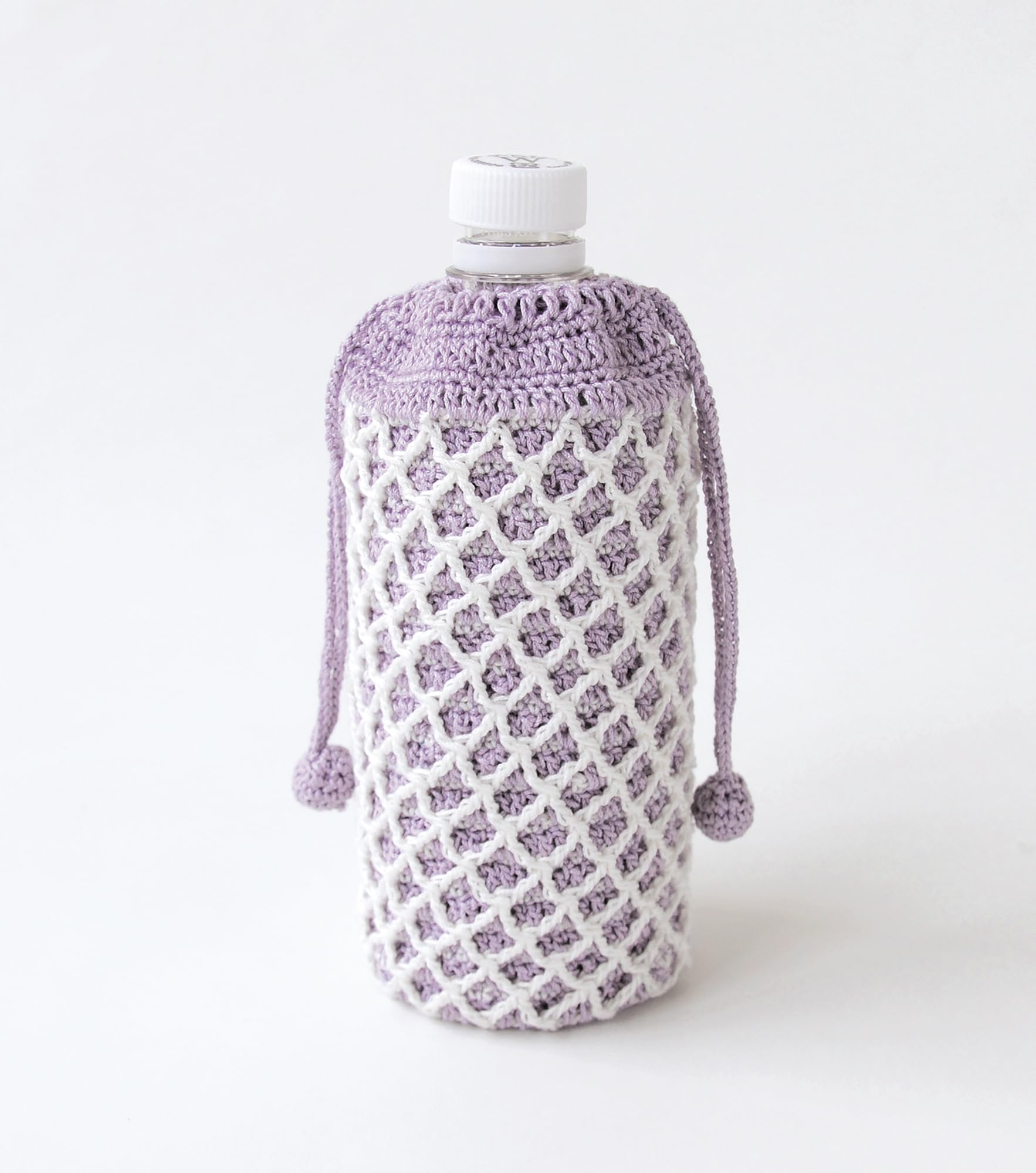 Amazon | ハマナカ あみものキット ななめ格子柄のペットボトル