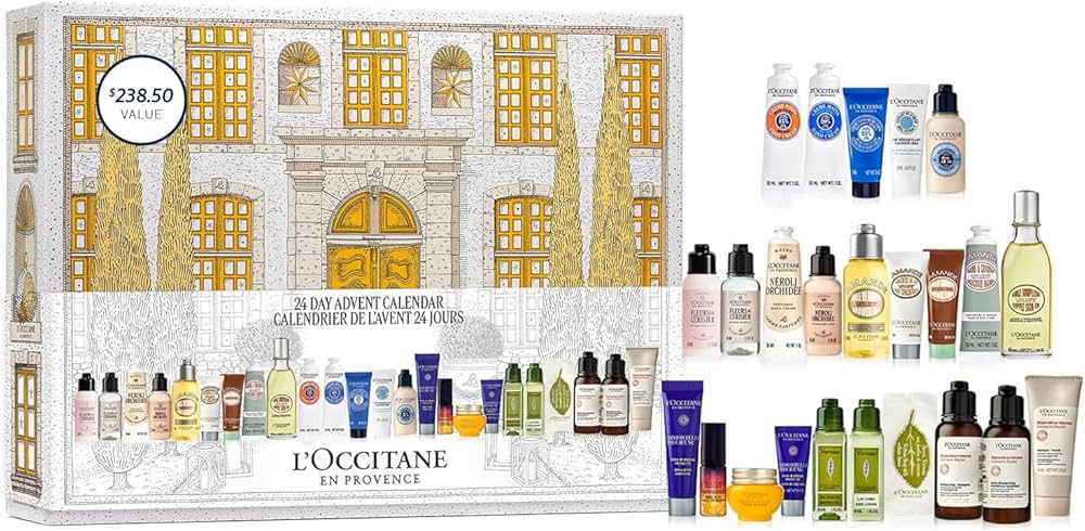 Amazon.com: L'OCCITANE Advent Calendar, 24-Piece Luxury Beauty
