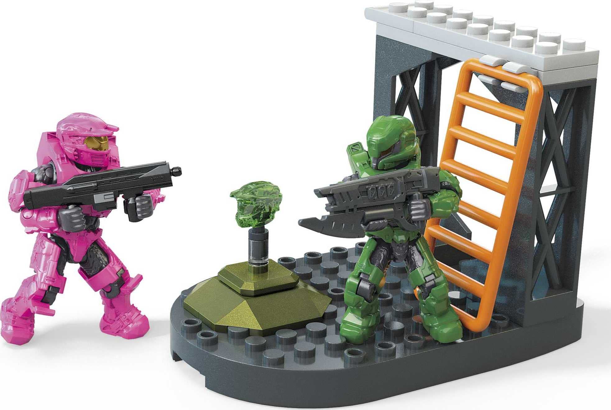 Amazon.com: MEGA Halo Zone Control Construction Set with Spartan