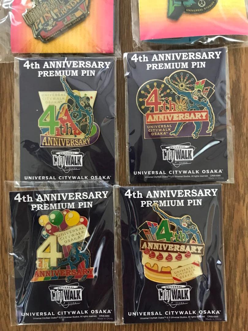 Amazon | ユニバーサルスタジオジャパン USJ 4周年 ピンバッジ 全10種