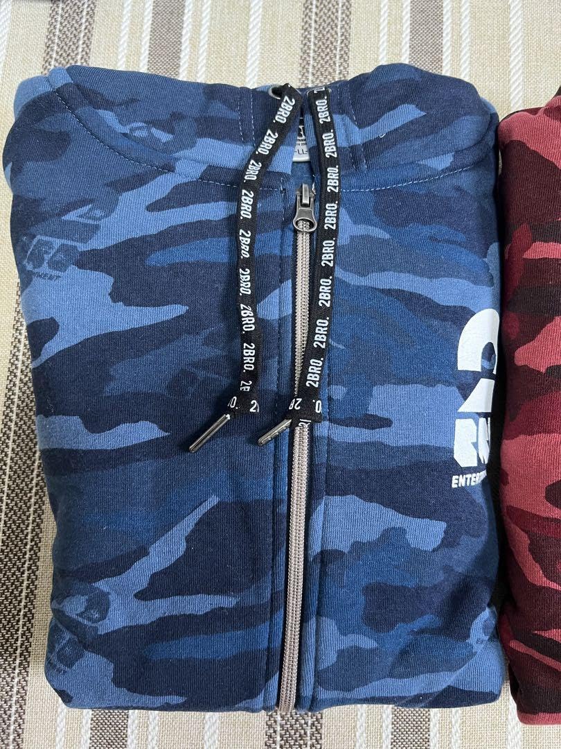 Amazon.co.jp: 絶版2BRO. ZIPパーカー 弟者兄者おついち 3枚セット