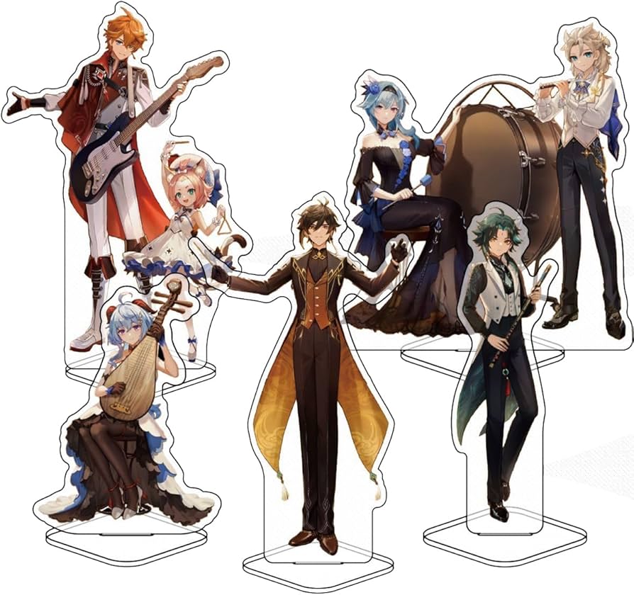 Amazon.co.jp: 原神 アクスタ アクリルスタンド セット コンサート