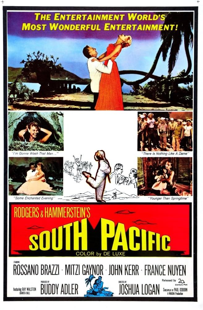 Amazon.com: Posterazzi EVCMCDSOPAFE012 South Pacific Movie Poster