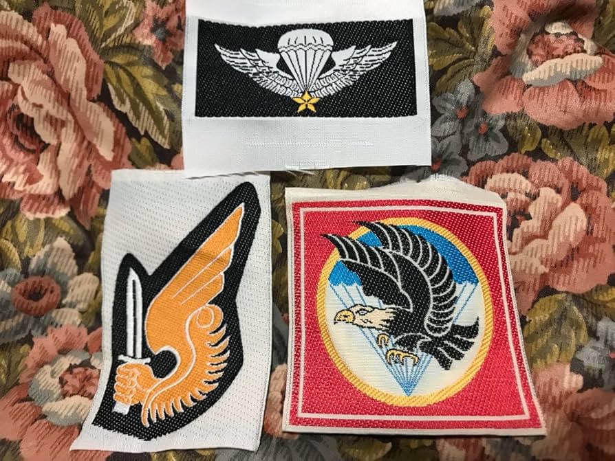 Amazon.co.jp: 南ベトナム軍 空挺部隊 ベトナム戦 カラー パッチ 米軍