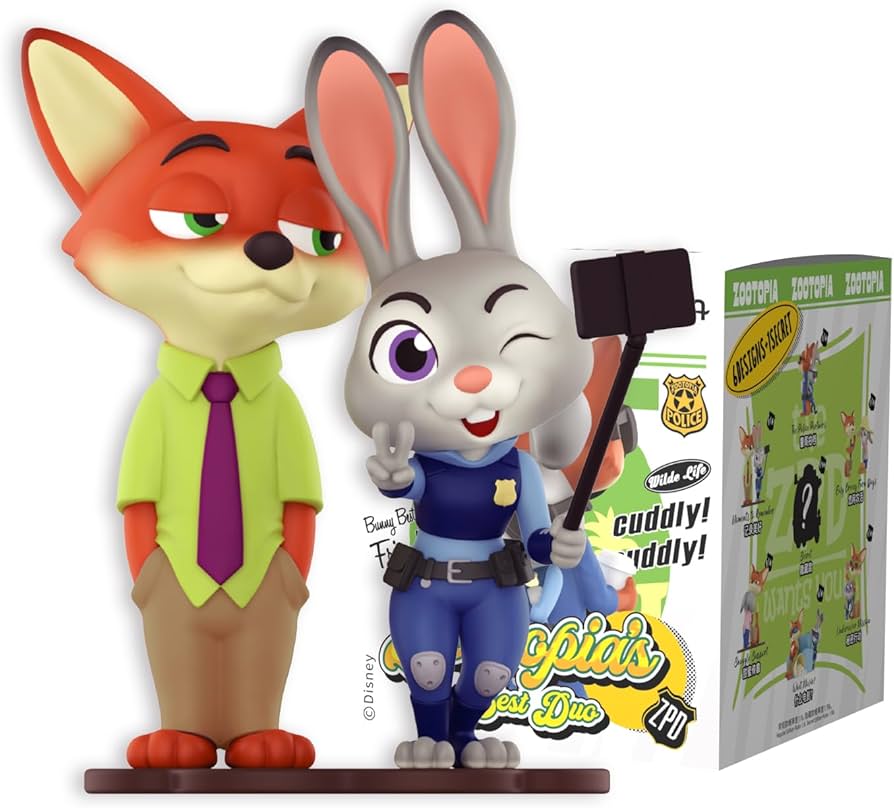 Amazon.co.jp: 52TOYS BLINDBOX ズートピア(ZOOTOPIA) Zootopia's Best