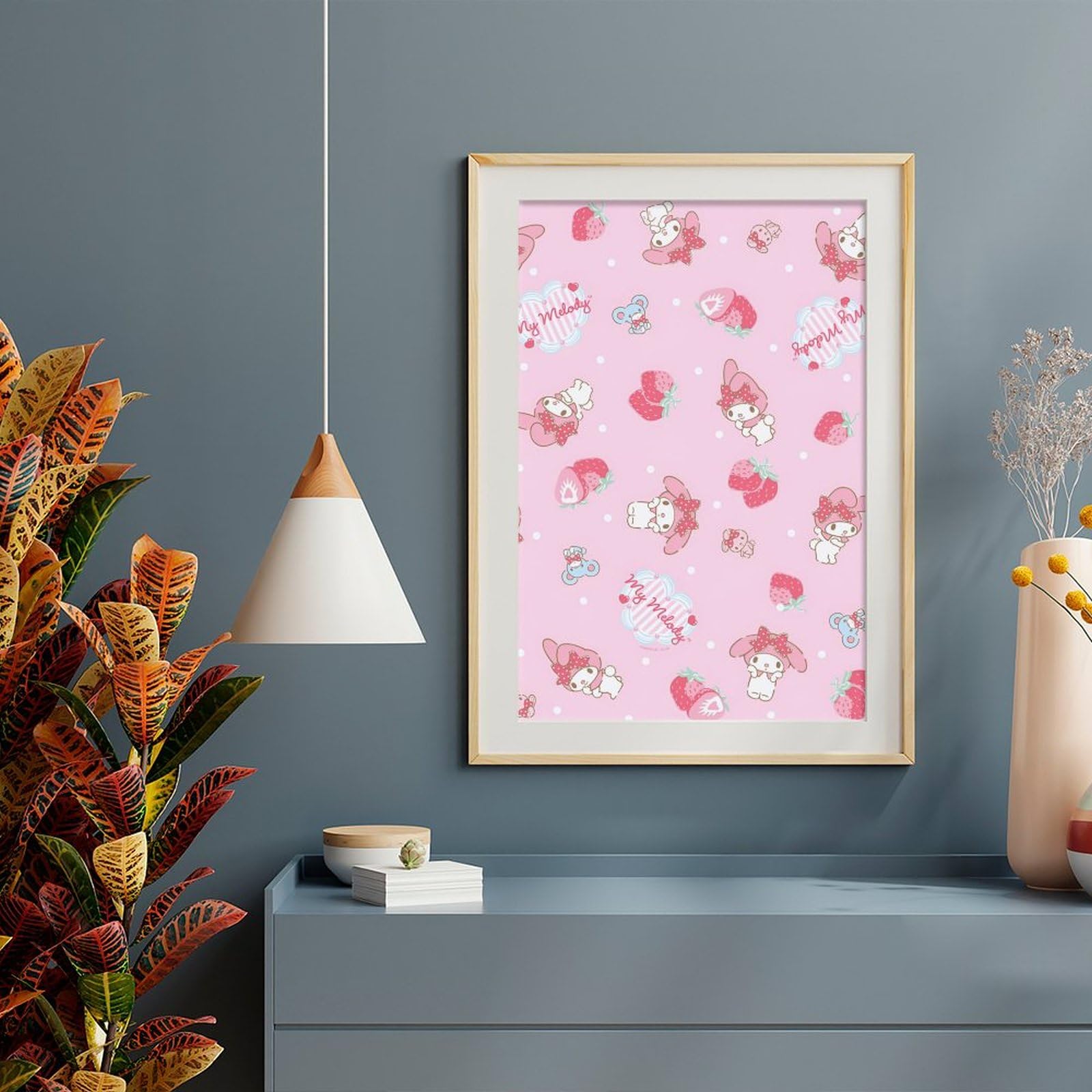 Amazon.co.jp: マイメロディ ポスター 絵画 インテリア 壁紙用 壁紙