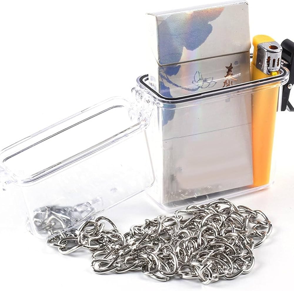 Amazon | タバコケース 透明タバコケース アクリルシガレットケース