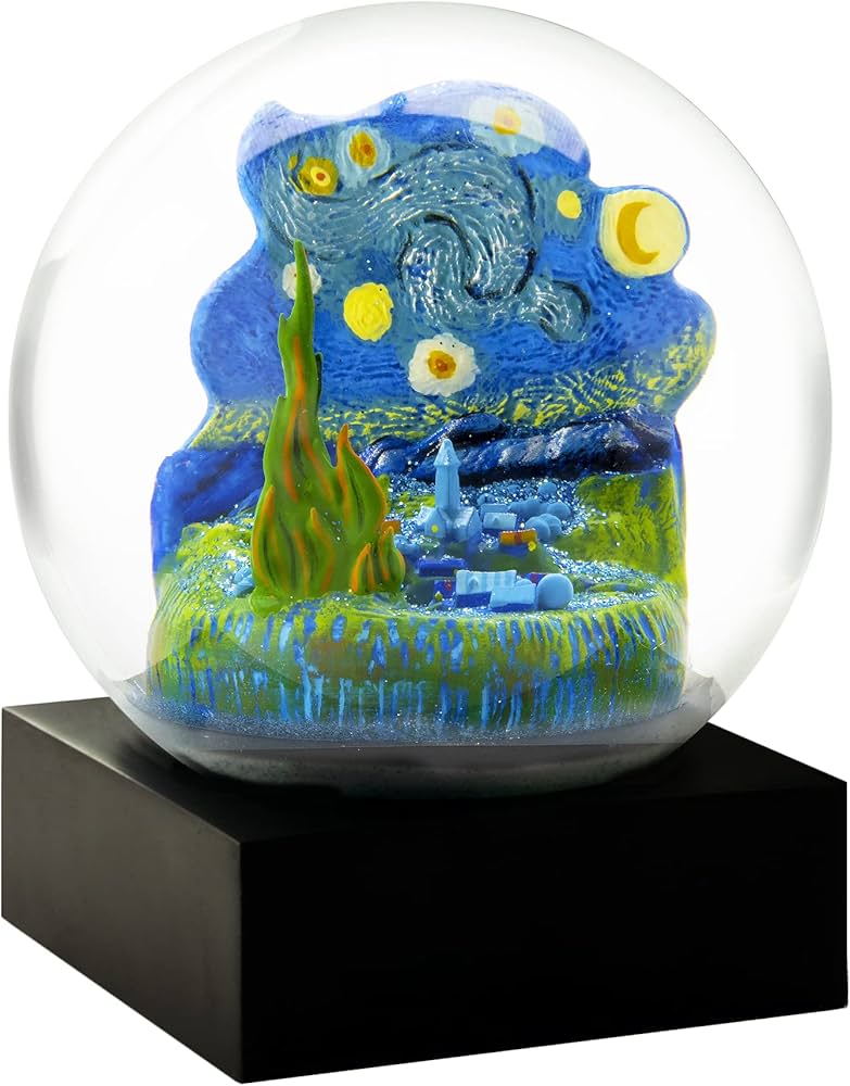 Amazon.co.jp: CoolSnowGlobes 星月夜スノードーム : おもちゃ