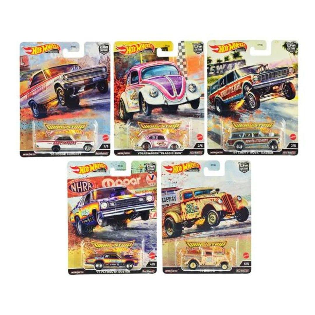 Amazon.com: Hot Wheels Car Culture 2022 Dragstrip Demons Complete