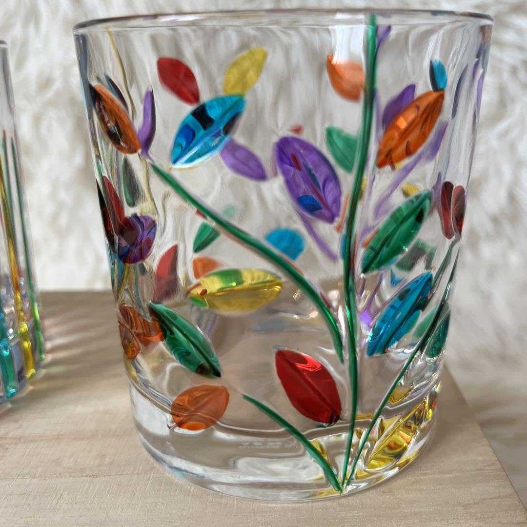 Amazon.co.jp: cc zecchin イタリア製 ベネチアングラス ペア : ホーム