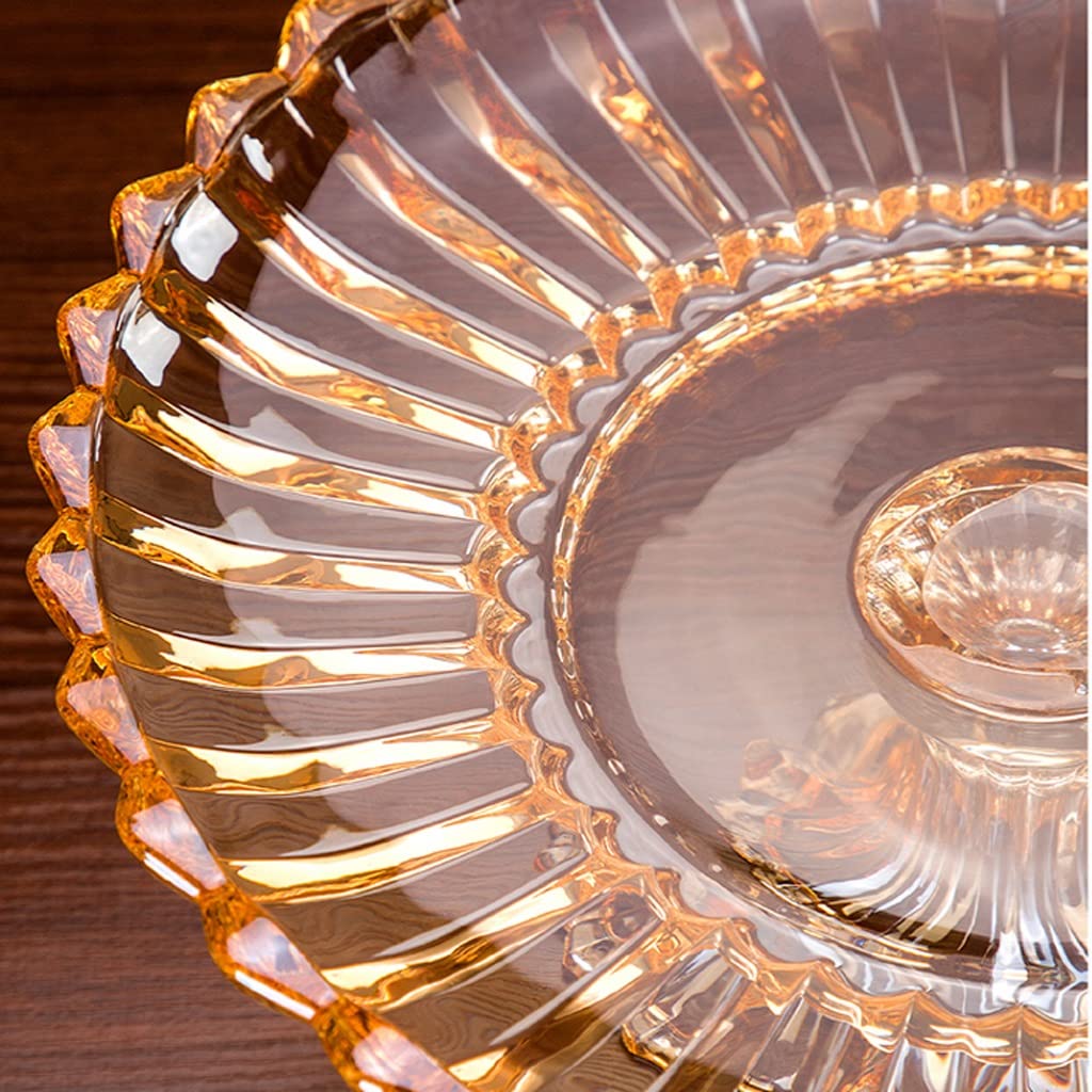 Amazon｜フルーツ スタンド フルーツ入れ クリスタルガラスフルーツ