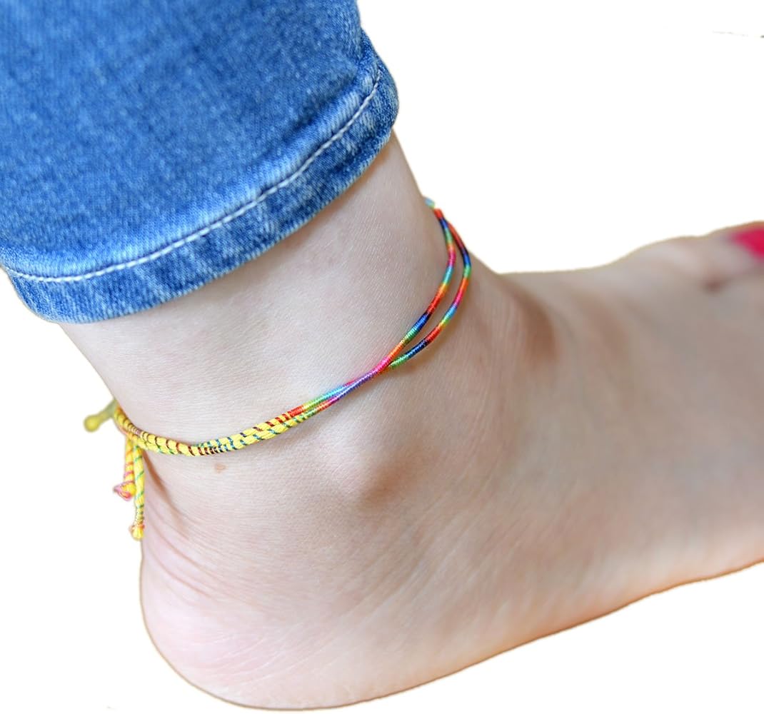 Amazon | 【20個セット!!】 ミサンガ ブレスレット アンクレット