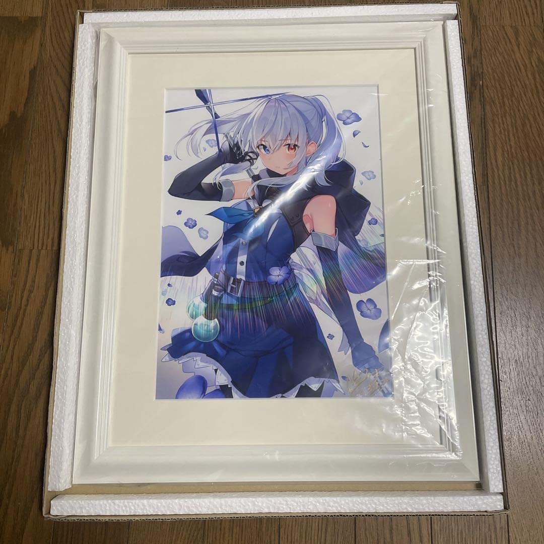 羽音たらく 直筆サイン入り複製原画 おねがいツインズ 羽音たらく 直筆