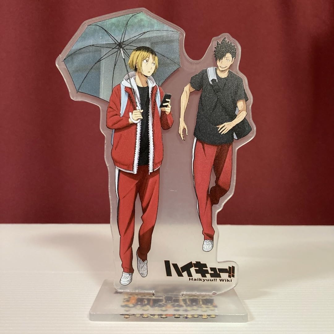 Amazon.co.jp: ハイキュー音駒高校 黒尾鉄朗&孤爪研磨 雨verアクスタ