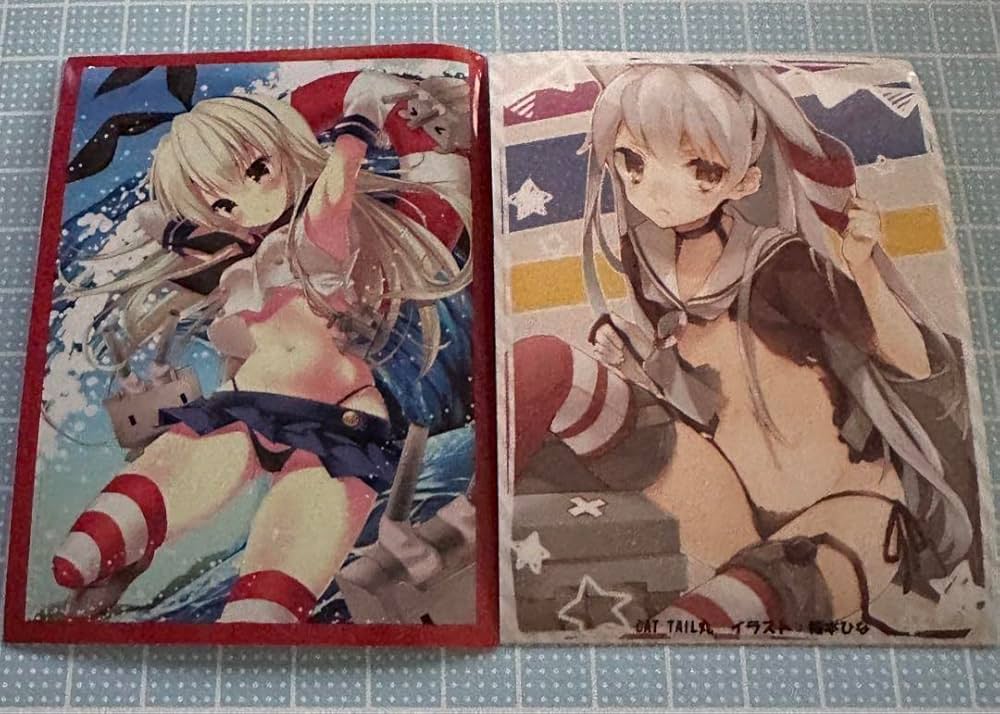 Amazon.co.jp: 艦これ 島風 天津風 スリーブ 2枚 : ホビー