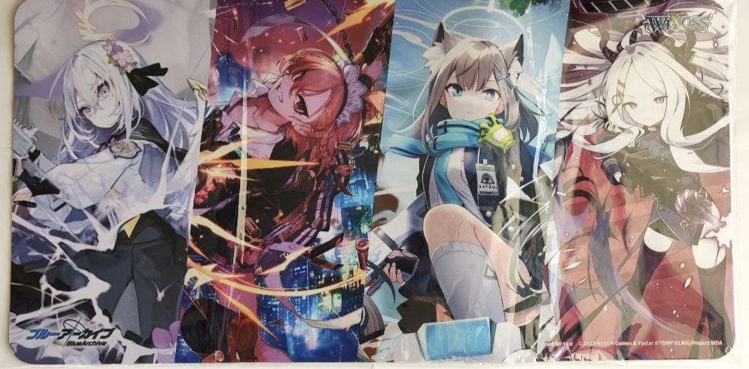 WIXOSSブルーアーカイブコラボ ホシノプレイマット WIXOSSブルー