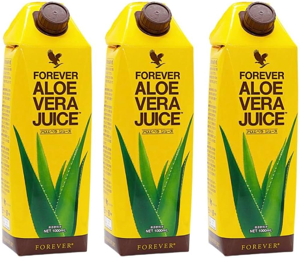 Amazon.co.jp: 3本セット アロエベラジュース(フォーエバーリビング