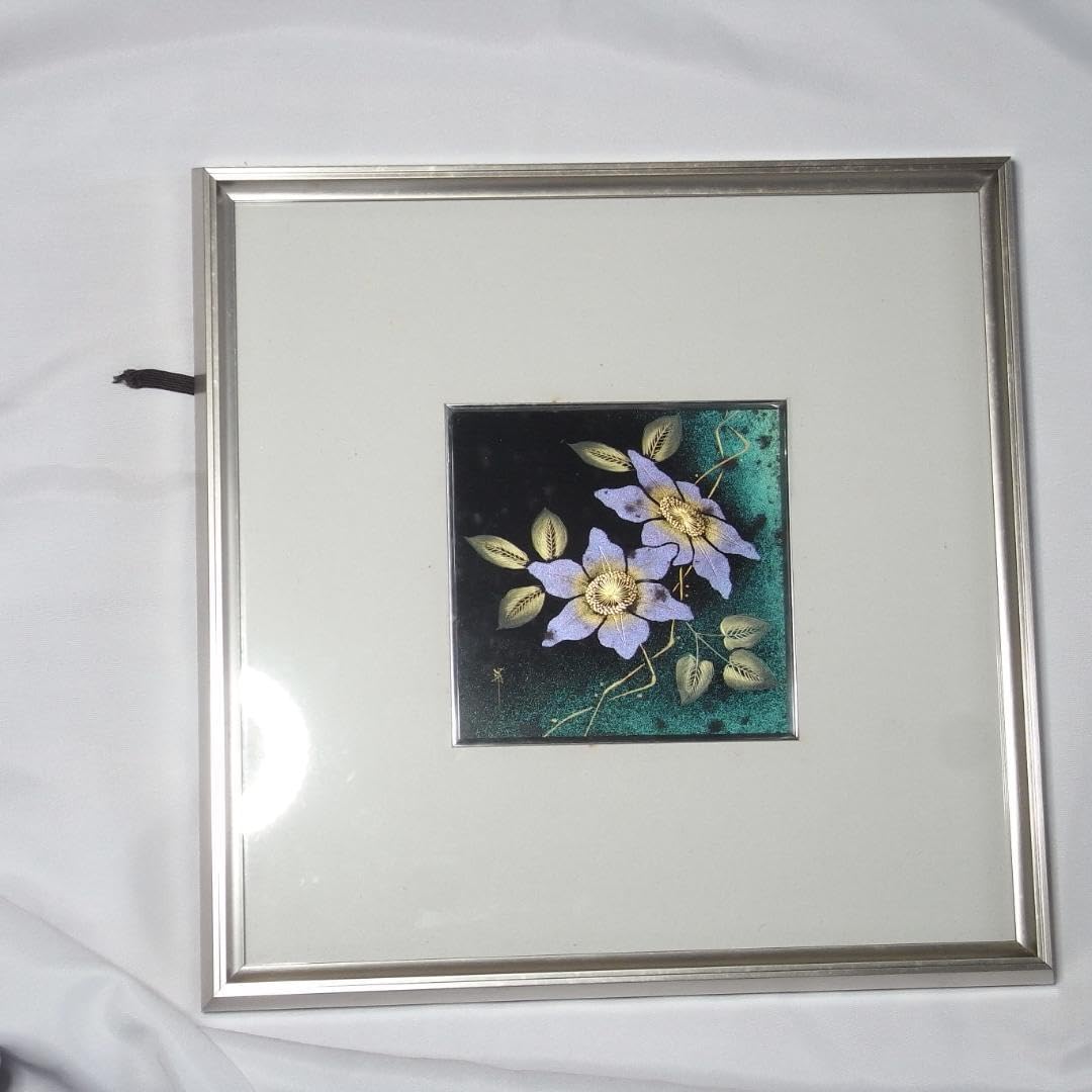 Amazon.co.jp: 漆芸画(古坂邦夫) 額装 輪島塗(稲中) : ホビー