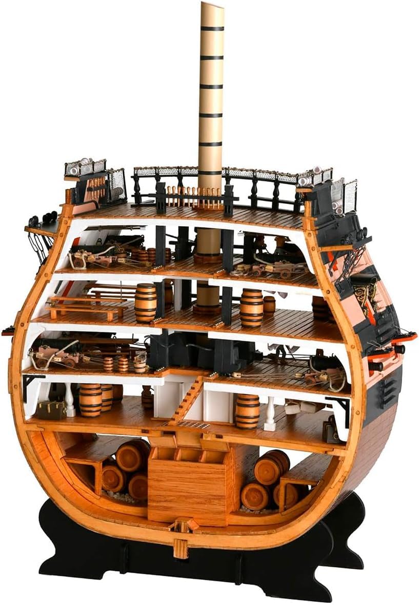 Amazon | Artesanía Latina - 木製船模型キット – イギリス船舶