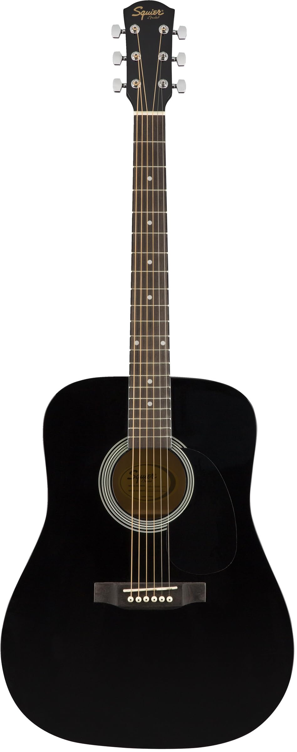 Amazon.com: Squier SA-150 Dreadnought Acoustic Guitar, Black