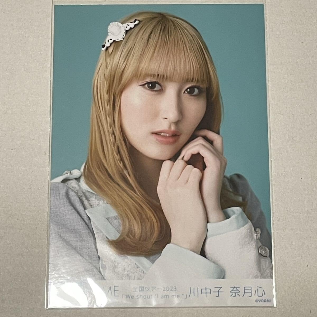 Amazon.co.jp: 川中子奈月心 生写真 天使は何処へ 歌唱衣装 全国ツアー