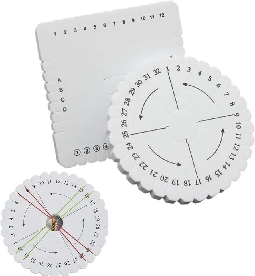 Amazon.co.jp: 組紐ディスク 編み込みディスク キット 組みひも