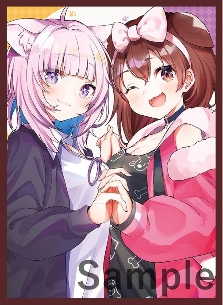 Amazon.co.jp: 猫又おかゆ 戌神ころね カードスリーブ おかころ