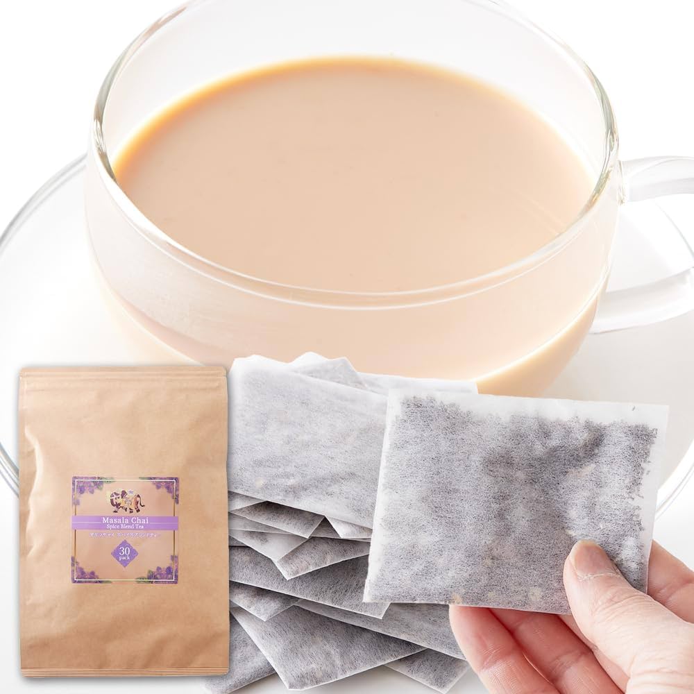 Amazon | 天然生活 マサラチャイスパイスブレンドティー(30包) 大容量