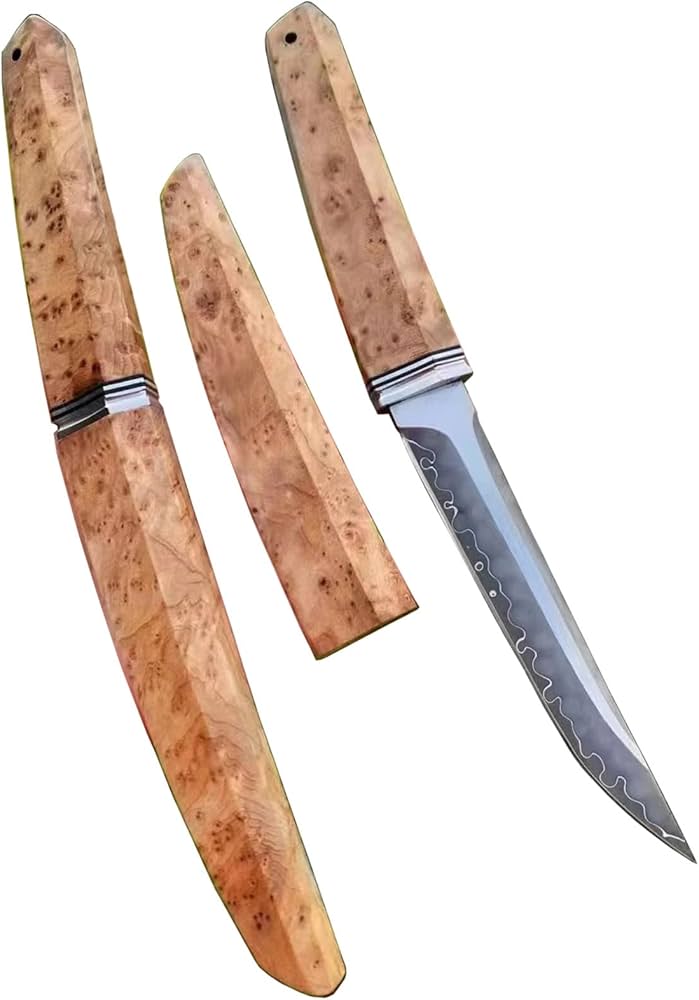 Amazon.co.jp: Irai Utaki アウトドアナイフ サバイバルナイフ 安来鋼