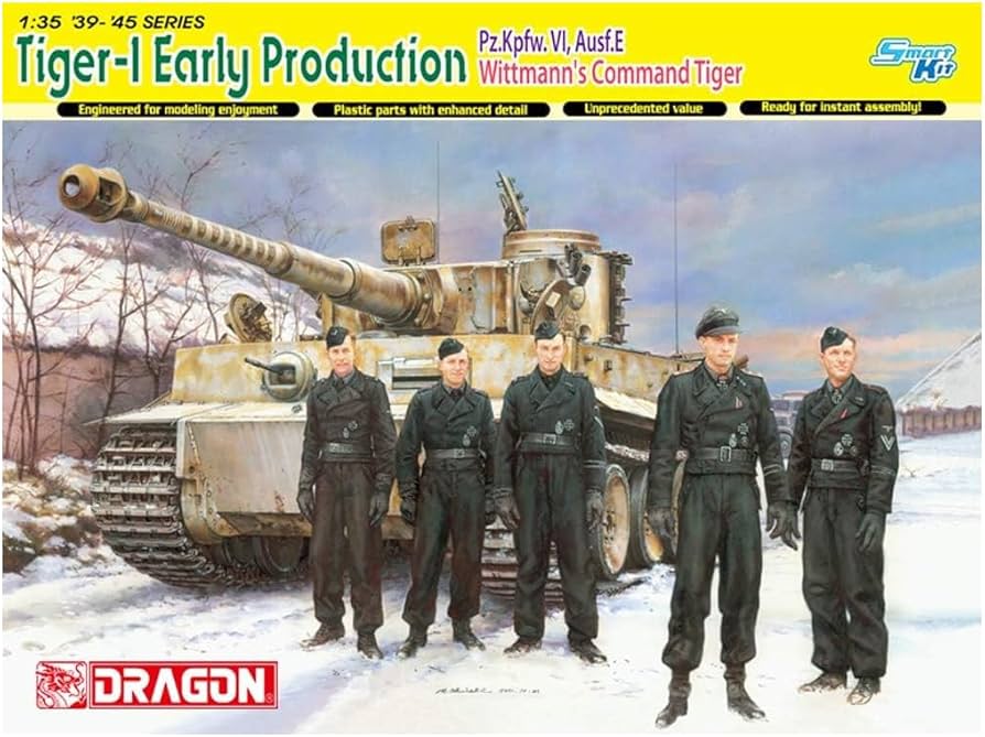 Amazon.com: Dragon Models Tiger I Early Production (Michael