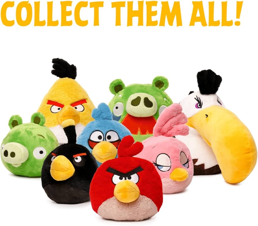 Amazon.co.jp: Mighty Mojo Angry Birds - ステラ - ピンクバード - 8