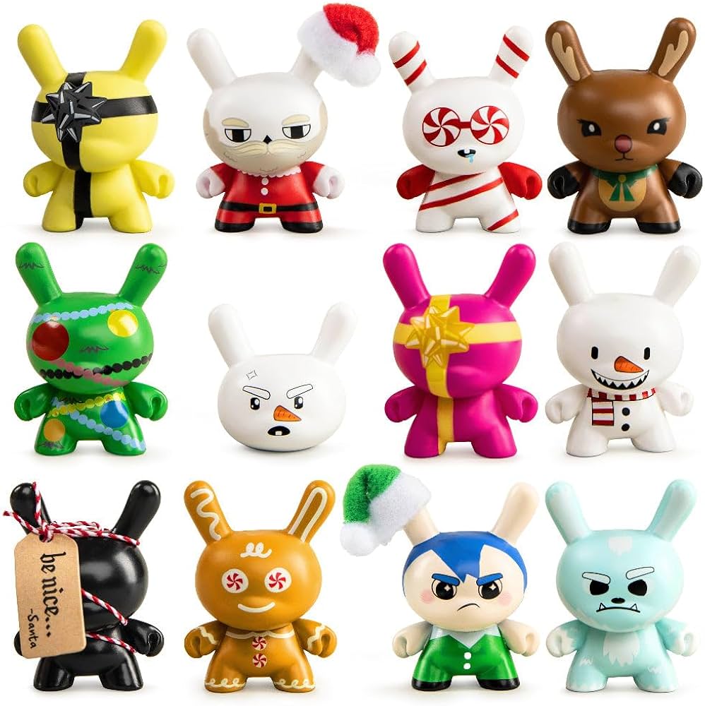 Amazon | Kidrobot Dunny: 12 Days of Christmas 1.5インチ ビニール