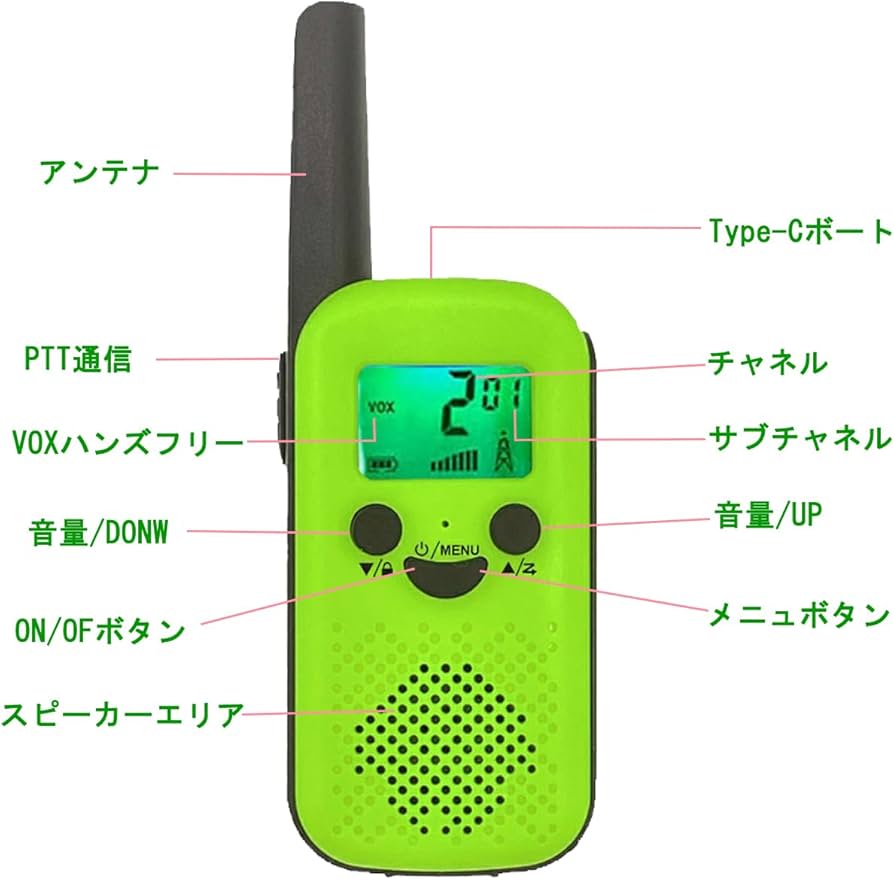 Amazon | wesTayin トランシーバー 3台セット 無線機 VOXハンズフリー