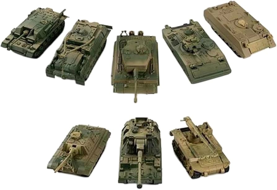 Amazon | EHJRE 8x 1/72 戦車モデル 戦車プレイセット タンクローリー