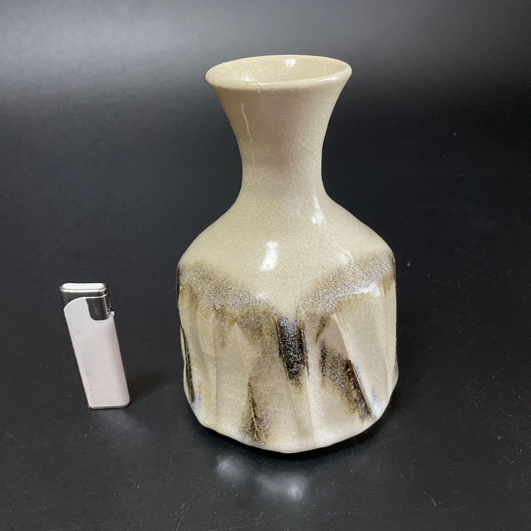 美濃焼 花瓶 安藤百利行作 Amazon.co.jp: 美濃焼 花瓶 安藤百利行