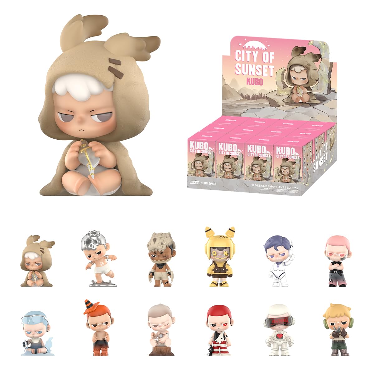 Amazon | POP MART KUBO City of Sunset シリーズ 【アソートボックス