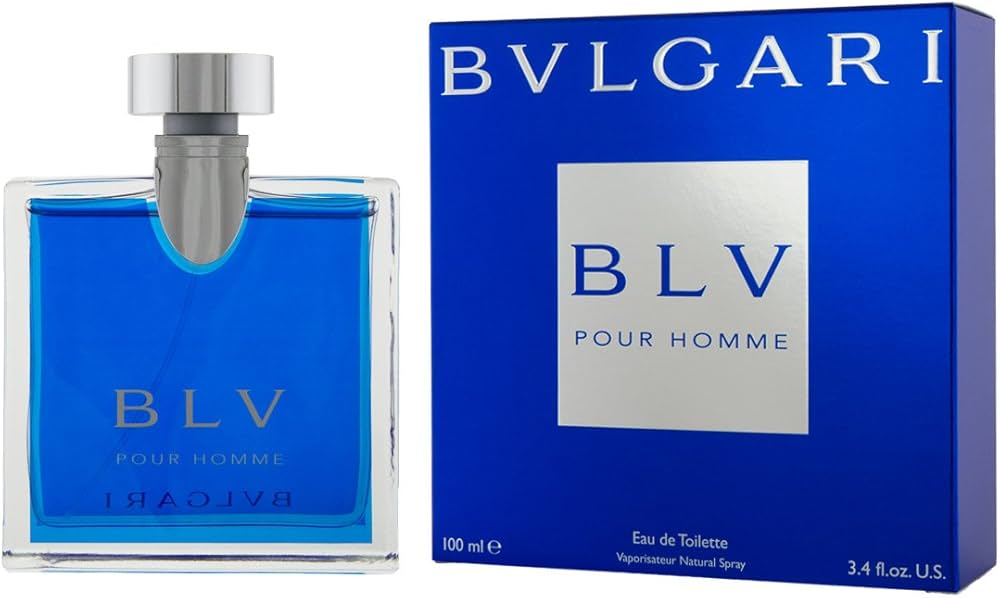 Amazon.com : Bvlgari Men's BLV Pour Homme EDT Spray,Blue,3.4 oz
