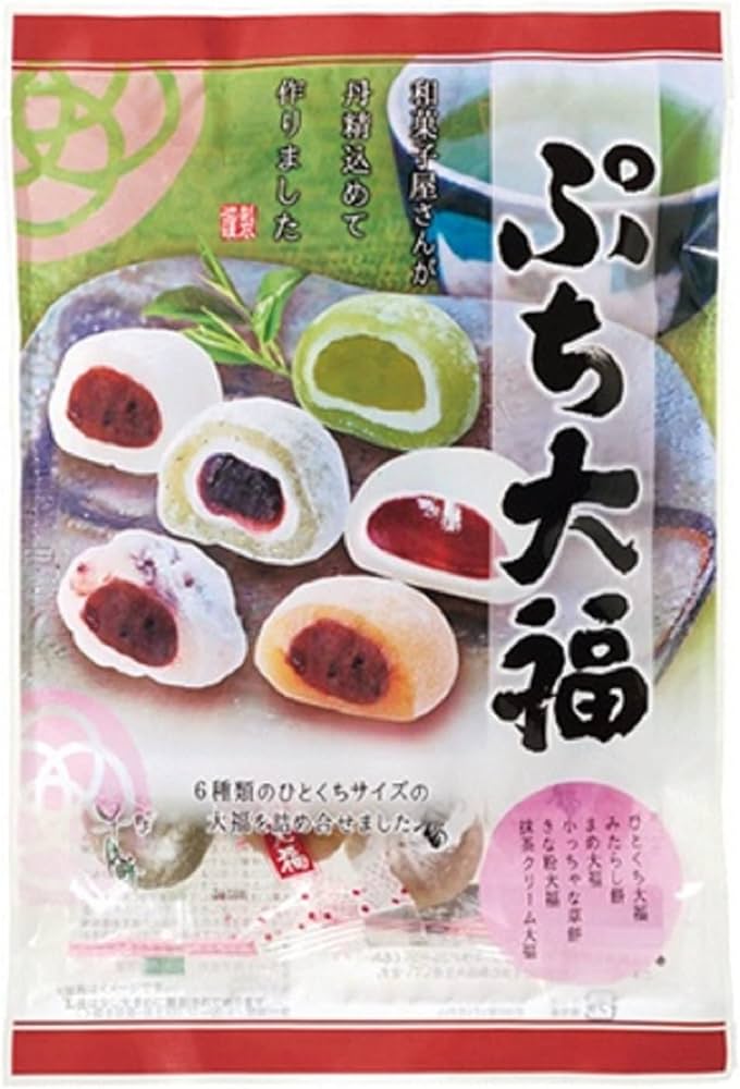 Amazon.co.jp: クリート ぷち大福6種入り185g入 1個 : 食品・飲料