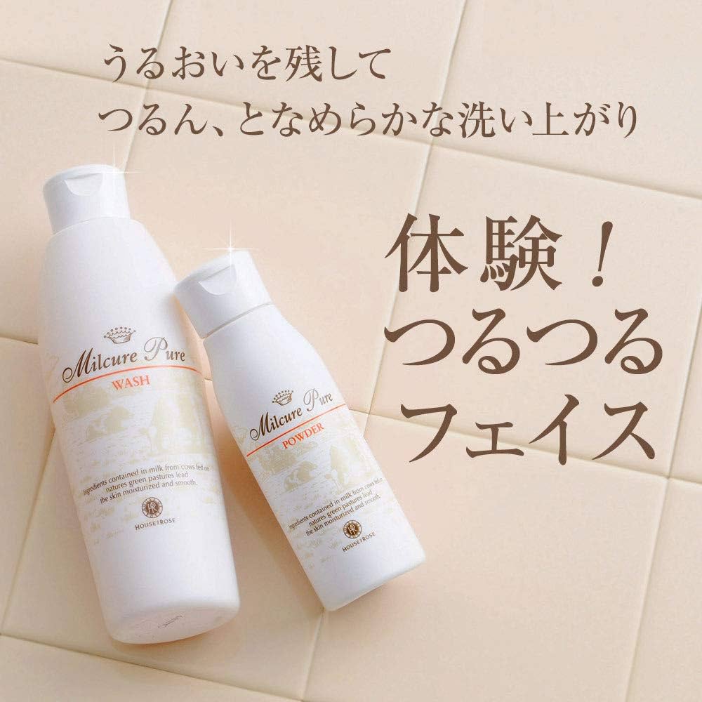 Amazon | ハウスオブローゼ ミルキュア ピュア ウォッシュ＆パウダー