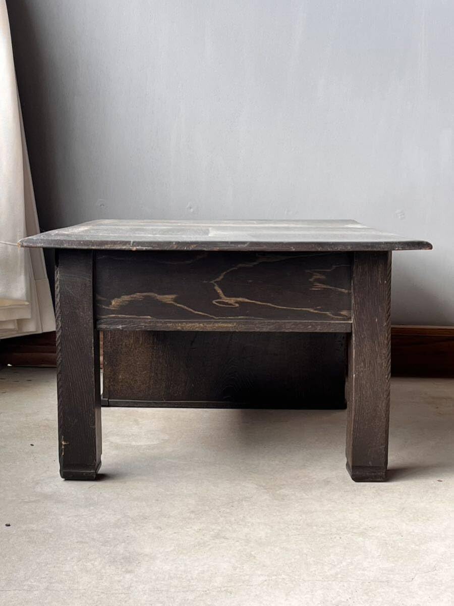 Amazon.co.jp: 文机飾り台展示台アンティークローテーブル座机昭和