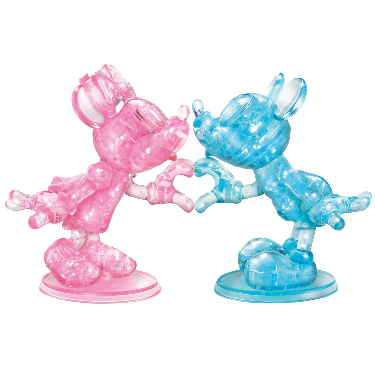 Amazon.com: BePuzzled | Disney Minnie and Mickey Mouse Heart