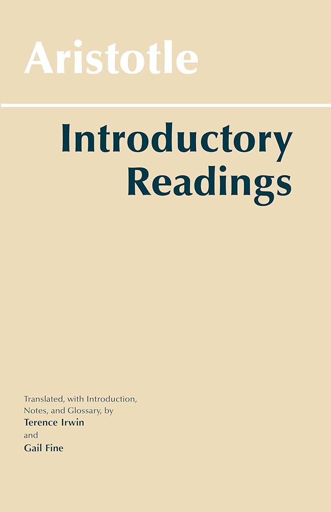 Aristotle: Introductory Readings (Hackett Classics): Aristotle