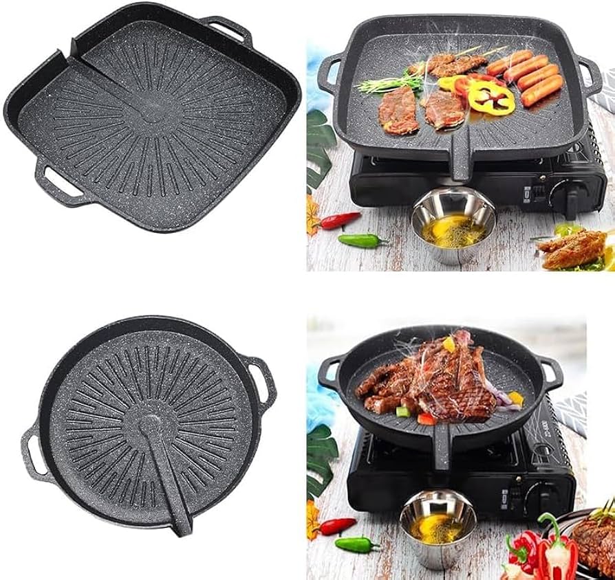 Amazon.co.jp: 焼肉プレート、サムギョプサル 鉄板、サムギョプサル