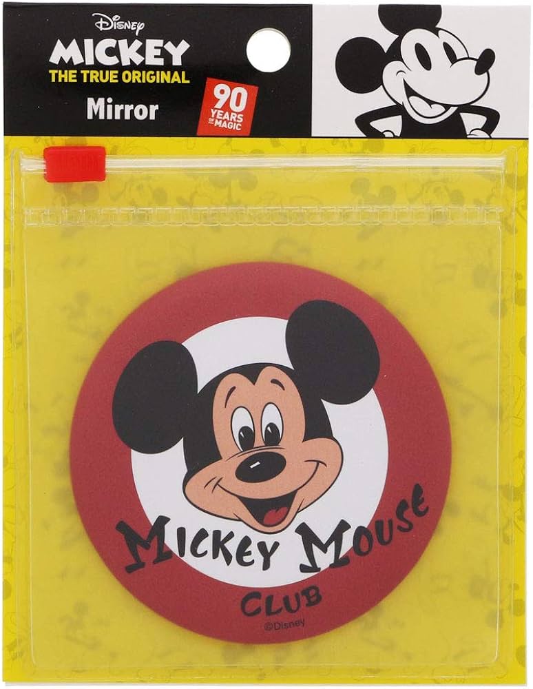Amazon.co.jp: サンスター文具 ディズニー 缶ミラー ミッキーマウス
