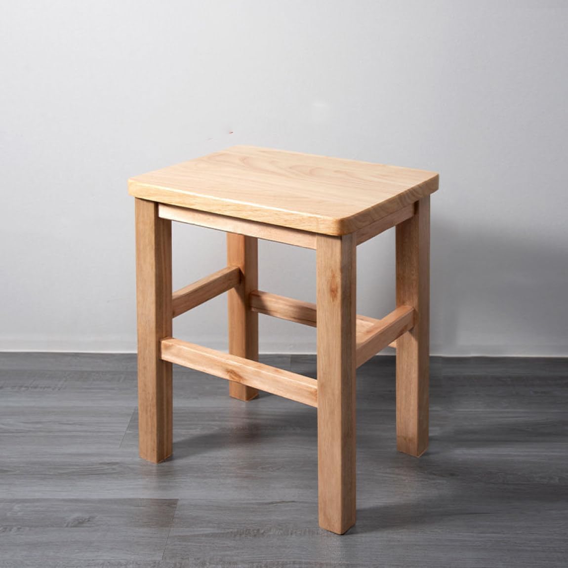 Amazon.co.jp: THLD 木製 スツール 踏み台 ミニテーブル ベージュ1